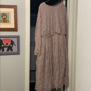 Lace Midi Dress